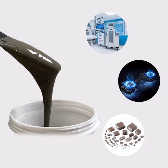 Wbg 열 전도성 접착제은 실리콘 페이스트